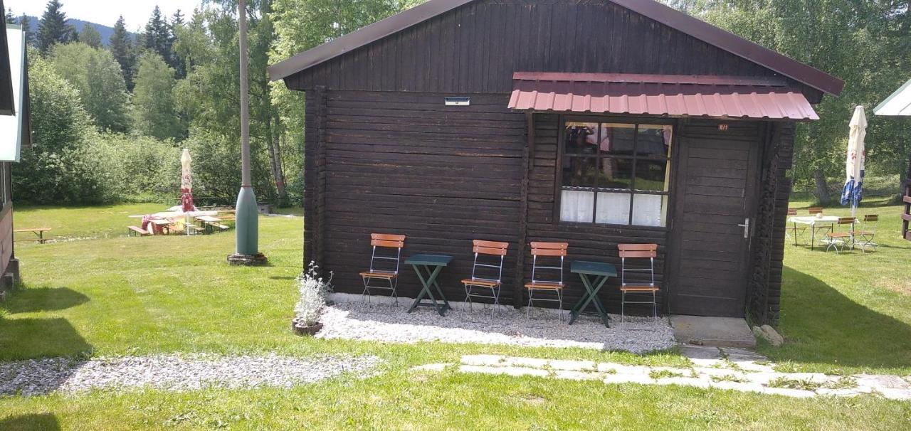 Retro Kemp Pod Boubinem Horni Vltavice Bagian luar foto